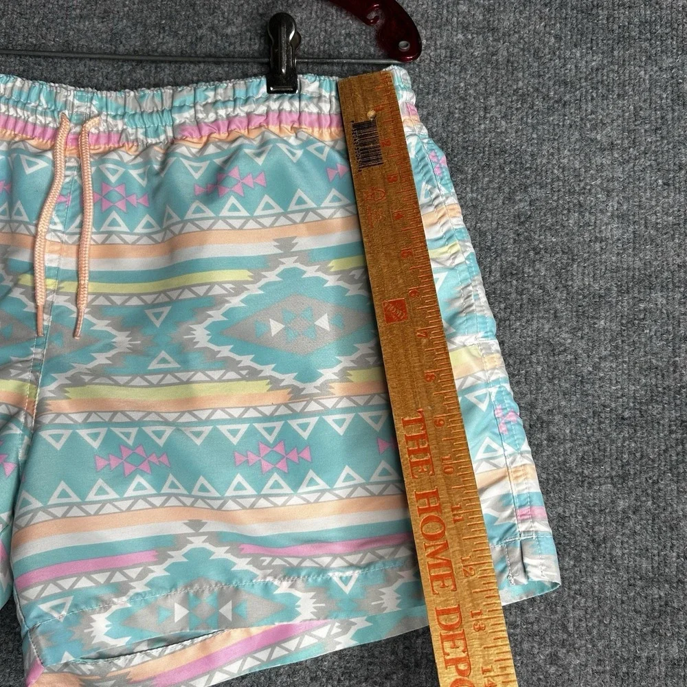 chubbies geometric swim colorful